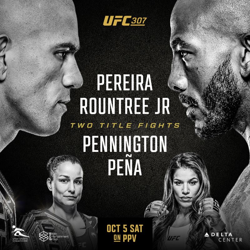 UFC 307: Pereira vs. Rountree Jr.